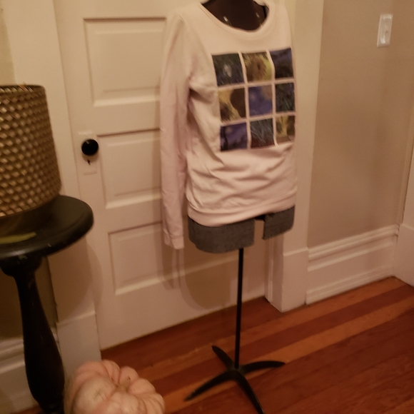 Modcloth Beige Van Gough Sweatshirt - Picture 2 of 7